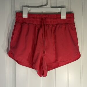 90 Degree By Reflex Pink Athletic Running Shorts Women's Small